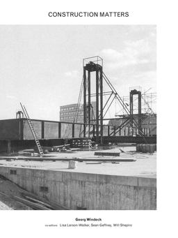 Construction Matters  9781576877784 Front Cover