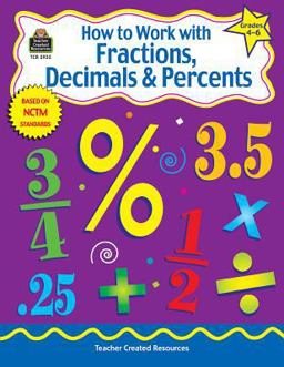 How to Work with Fractions, Decimals and Percents, Grades 4-6