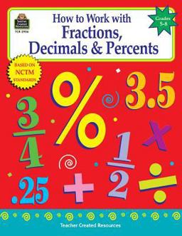 How to Work with Fractions, Decimals and Percents, Grades 5-8