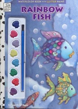 Rainbow Fish Watercolor Paint Book