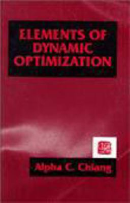 Elements of Dynamic Optimization  9781577660965 Front Cover