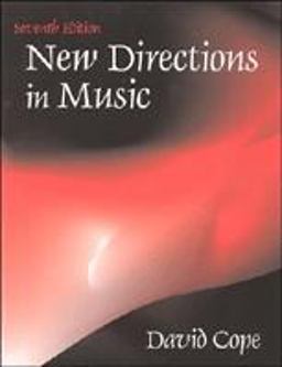 New Directions in Music 7th 9781577661085 Front Cover