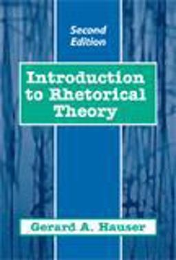 Introduction to Rhetorical Theory 2nd 9781577662211 Front Cover