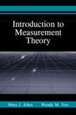 Introduction to Measurement Theory  9781577662303 Front Cover