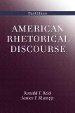 American Rhetorical Discourse 3rd 9781577663676 Front Cover