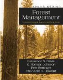 Forest Management To Sustain Ecological, Economic, and Social Values 4th 9781577664369 Front Cover