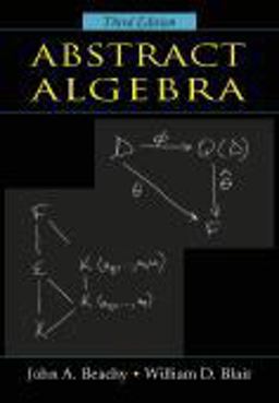 Abstract Algebra 3rd 9781577664437 Front Cover