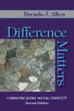 Difference Matters Communicating Social Identity 2nd 9781577666738 Front Cover