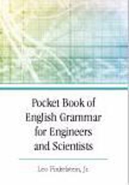 Pocket Book of English Grammar for Engineers and Scientists  9781577667377 Front Cover