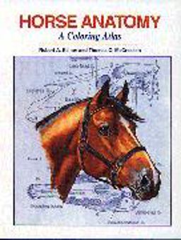 Horse Anatomy : A Coloring Atlas 2nd 9781577790174 Front Cover