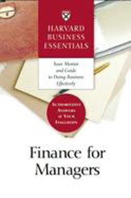 Finance for Managers  9781578518760 Front Cover
