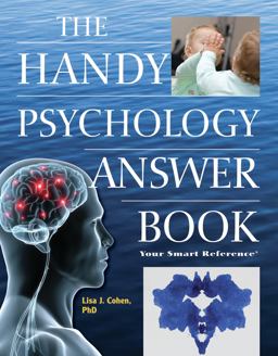 Handy Psychology Answer Book  9781578592234 Front Cover