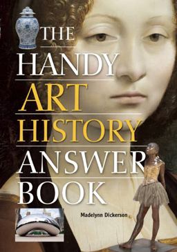 Handy Art History Answer Book  9781578594177 Front Cover