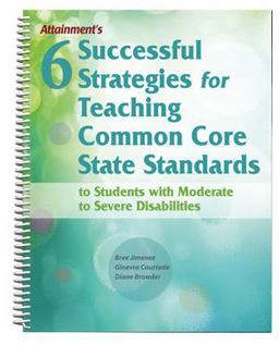 Six Successful Strategies for Teaching Common Core  9781578618361 Front Cover