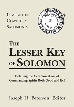 Lesser Key of Solomon Lemegeton Clavicula Salomonis  9781578632206 Front Cover