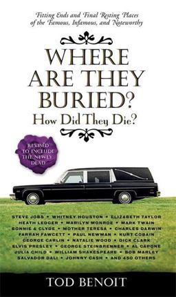 Where Are They Buried? How Did They Die? Fitting Ends and Final Resting Places of the Famous, Infamous, and Noteworthy (Revised and Updated)  9781579129842 Front Cover