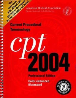 2004 Cpt Professional Edition 2004 Cpt Professional Edition