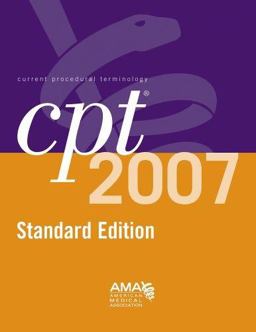 CPT 2007 Standard Edition CPT 2007 Standard Edition