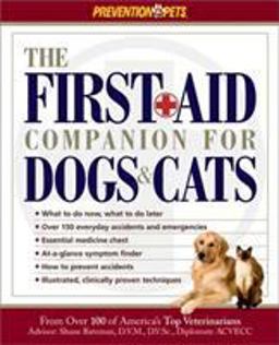 First-Aid Companion for Dogs and Cats  9781579543655 Front Cover