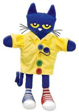 Pete the Cat Four Groovy Buttons Puppet: 14.5"  9781579823108 Front Cover