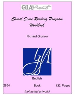 Choral Score Reading Program Workbook:  9781579995805 Front Cover