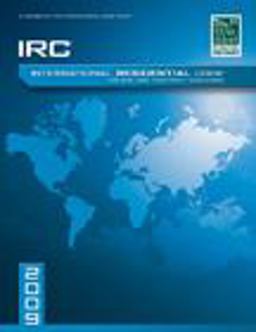 International Residential Code for One-and-Two Family Dwellings 2009  9781580017275 Front Cover