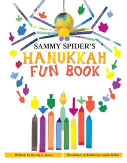 Sammy Spider's Hanukkah Fun Book  9781580130325 Front Cover