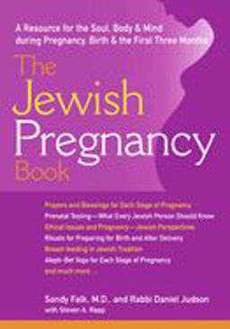 Jewish Pregnancy Book A Resource for the Soul, Body and Mind During Pregnancy, Birth and the First Three Months  9781580231787 Front Cover