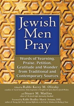 Jewish Men Pray Words of Yearning, Praise, Petition, Gratitude and Wonder from Traditional and Contemporary Sources  9781580236287 Front Cover