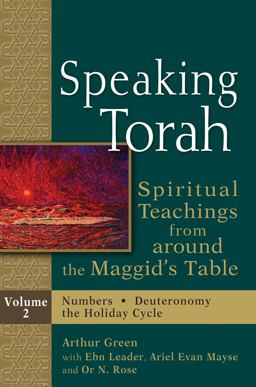 Speaking Torah Spiritual Teachings from Around the Maggid's Table  9781580236942 Front Cover