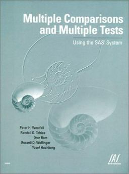 Multiple Comparisons and Multiple Tests Using the SAS System  9781580253970 Front Cover