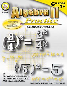 Algebra II Practice Book  9781580373265 Front Cover