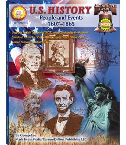 U. S. History, People and Events, 1607-1865, Grades 6-8  9781580373364 Front Cover