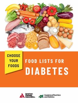 CHOOSE YOUR FOODS:...F/DIABETES  9781580407380 Front Cover