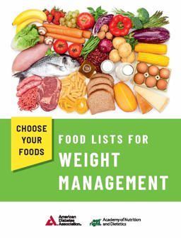 CHOOSE YOUR FOODS:EXCHANGE..WEIGHT MGMT  9781580407397 Front Cover