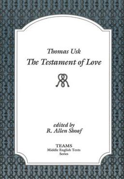 Testament of Love  9781580440011 Front Cover