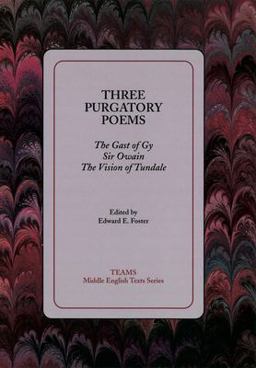 Three Purgatory Poems The Gast of Gy, Sir Owain, The Vision of Tundale  9781580440820 Front Cover