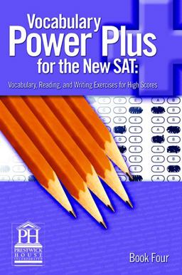 Vocabulary Power Plus for the New SAT 1st 9781580492560 Front Cover