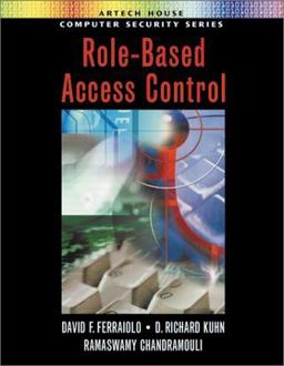 Role-Based Access Controls  9781580533706 Front Cover