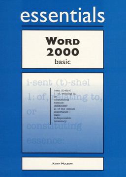 Word 2000 Essentials Basic