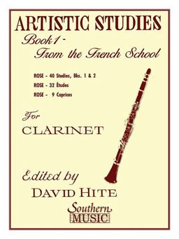 Artistic Studies, Book 1 (French School) Clarinet  9781581060539 Front Cover