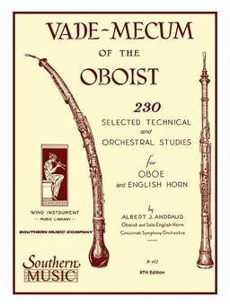 Vade-Mecum of the Oboist 230 Selected Technical and Orchestral Studies  9781581060584 Front Cover
