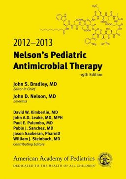 2012-2013 Nelson's Pediatric Antimicrobial Therapy