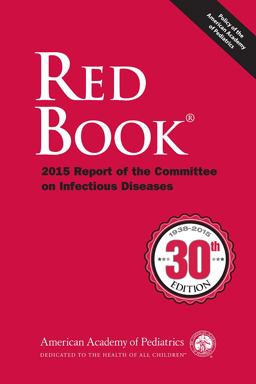 Red Book 2015 2015 Report of the Committee on Infectious Diseases 30th 9781581109269 Front Cover