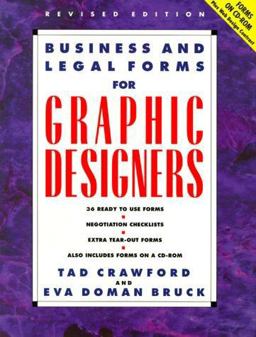 Business and Legal Forms for Graphic Designers  9781581150308 Front Cover