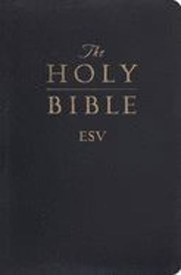 ESV Gift and Award Bible (Black) 1st 2008 9781581343755 Front Cover