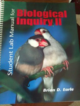 Student Lab Manual for Biological Inquiry Ii