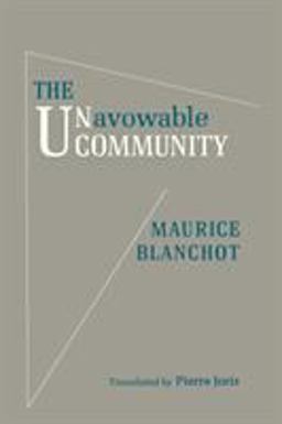 The Unavowable Community