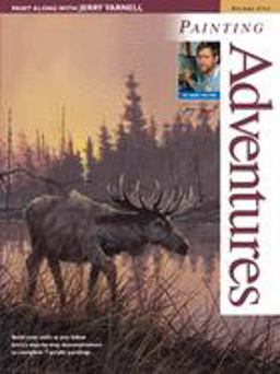 Paint along with Jerry Yarnell Painting Adventures  9781581803198 Front Cover