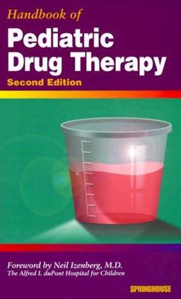 Handbook of Pediatric Drug Therapy
